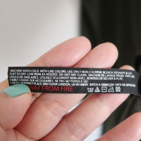 Urban Outfitters Green Long Sleeve Shirt - Size Medium - Picture 9 of 9